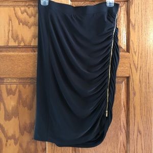 Cache midi skirt